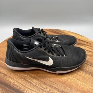 Nike Flex Supreme Trainer 5 Shoes Womens 7.5 Black Running Comfort Walking Gym